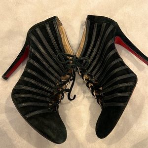 Christian Louboutain booties size 38